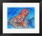 Framed Art Abstract Jellyfish by Natalie Talocci Wall Decor 18x24 Artwork